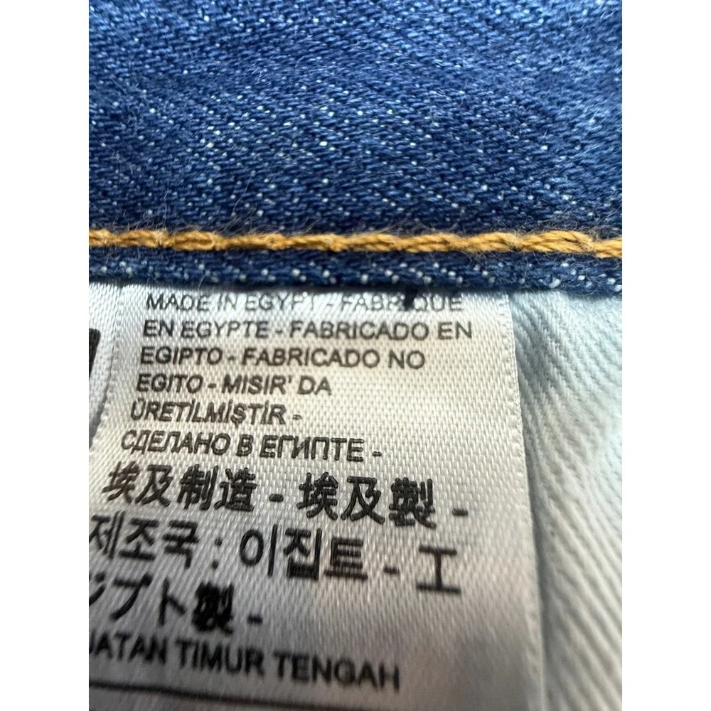 Levi Strauss Co Big E Red Tab 501 93 Mens Dark Wash Button‎ Fly Jeans W40 L32